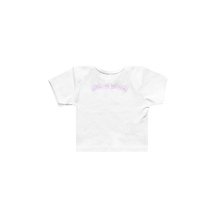 Chrome Hearts White Short Sleeve T-Shirt Tee For Kids - SHENGLI ROAD MARKET