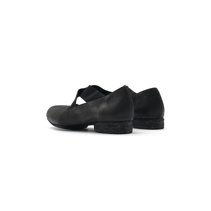 UMA WANG Square Toe Cross Strap Ballerina