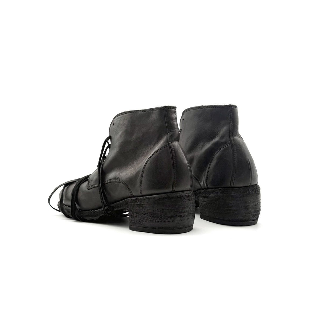 GUIDI Soft Horse 793 Thick - Soled Lace - Up Leather Boots - SHENGLI ROAD MARKET