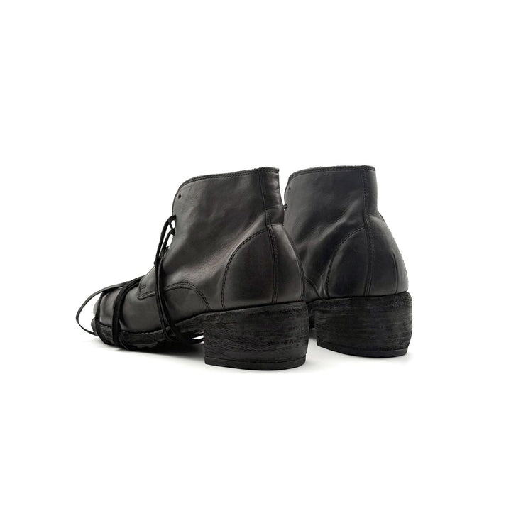 GUIDI Soft Horse 793 Thick - Soled Lace - Up Leather Boots - SHENGLI ROAD MARKET