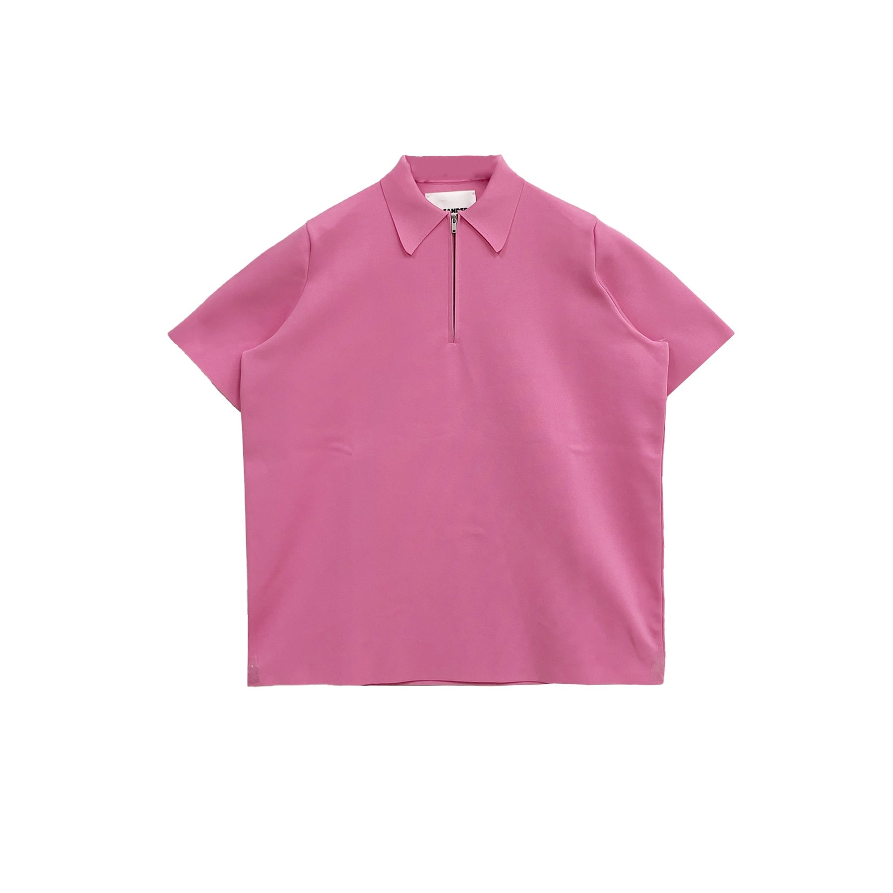 JIL SANDER Electric Pink Polo Tee - SRM – SHENGLI ROAD MARKET