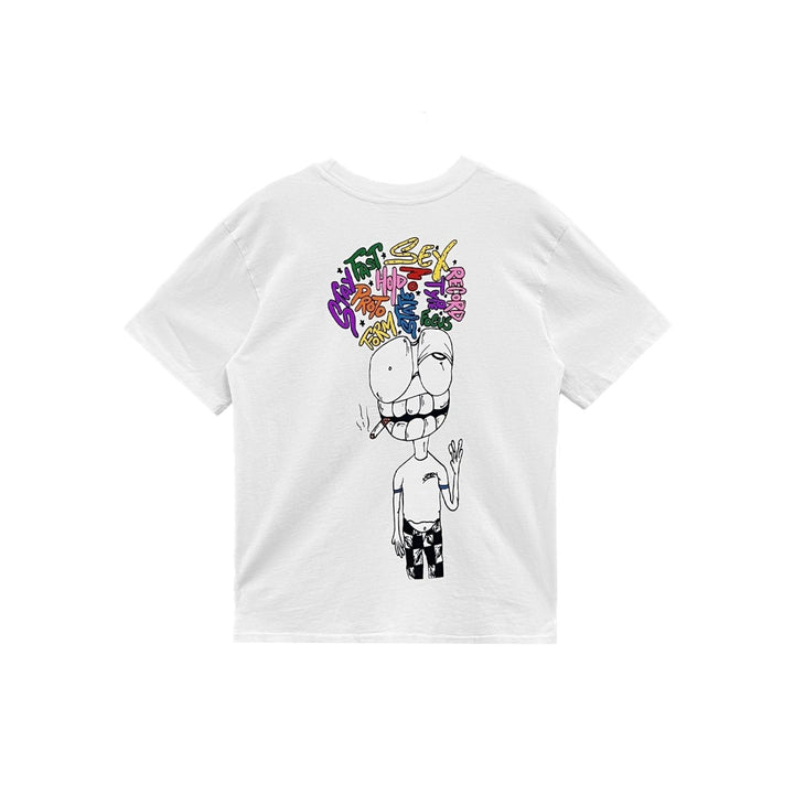 Matty Boy Anti Promo NYC Exclusive White Short Sleeve Tee - SHENGLI ROAD MARKET
