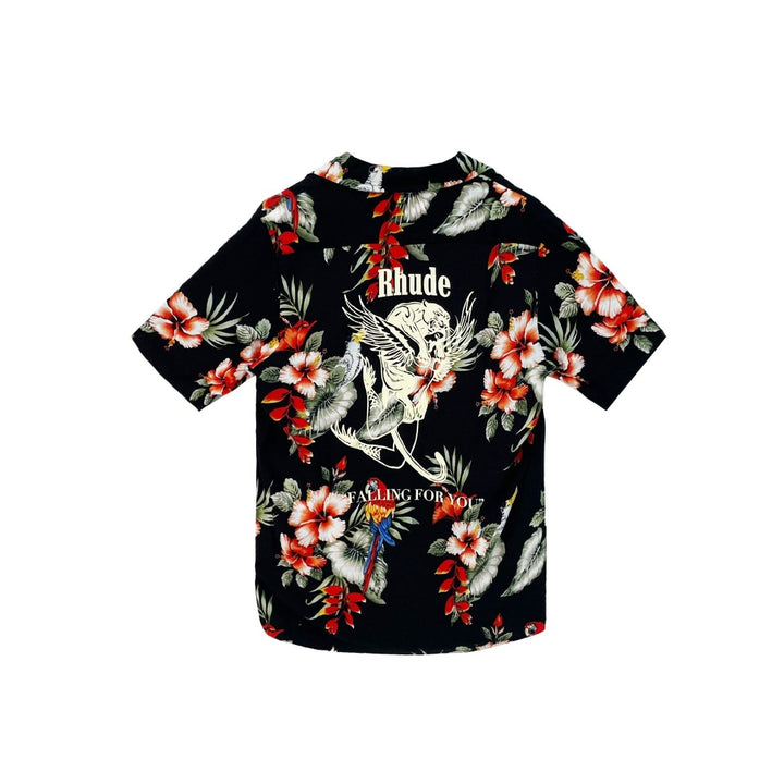 Rhude Falling For You Floral Short Sleeve T-Shirt Tee - SHENGLI ROAD MARKET
