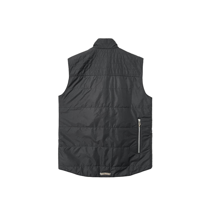Chrome Hearts 1 of 1 Leather Cross Down Vest - SHENGLI ROAD MARKET