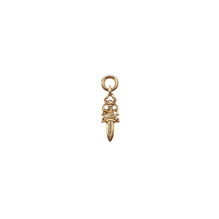 Chrome Hearts 22K Gold Dagger Necklace Charm - SHENGLI ROAD MARKET