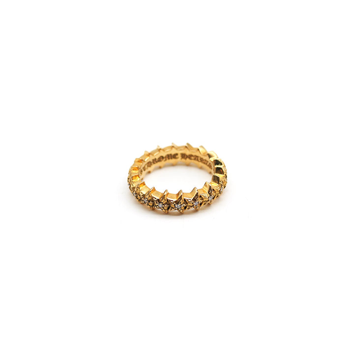 Chrome Hearts 22K Gold Diamonds Star Ring - SHENGLI ROAD MARKET