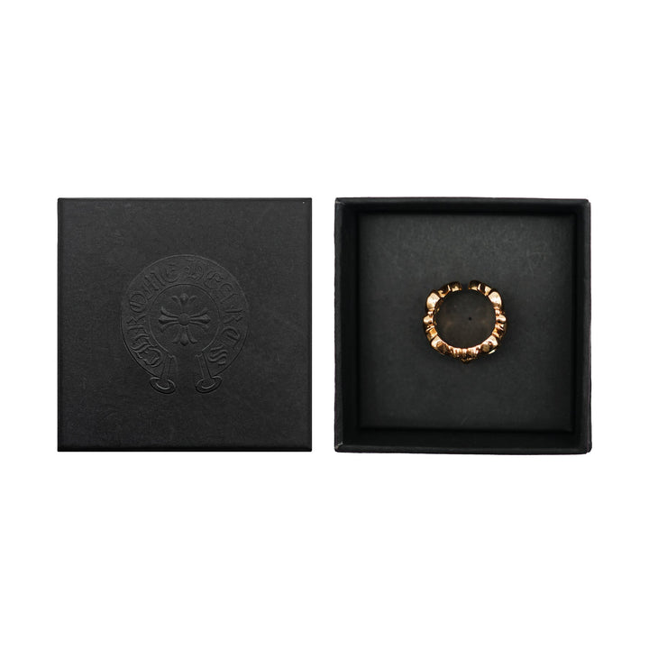 Chrome Hearts 22K Gold Floral Cross Ring - SHENGLI ROAD MARKET