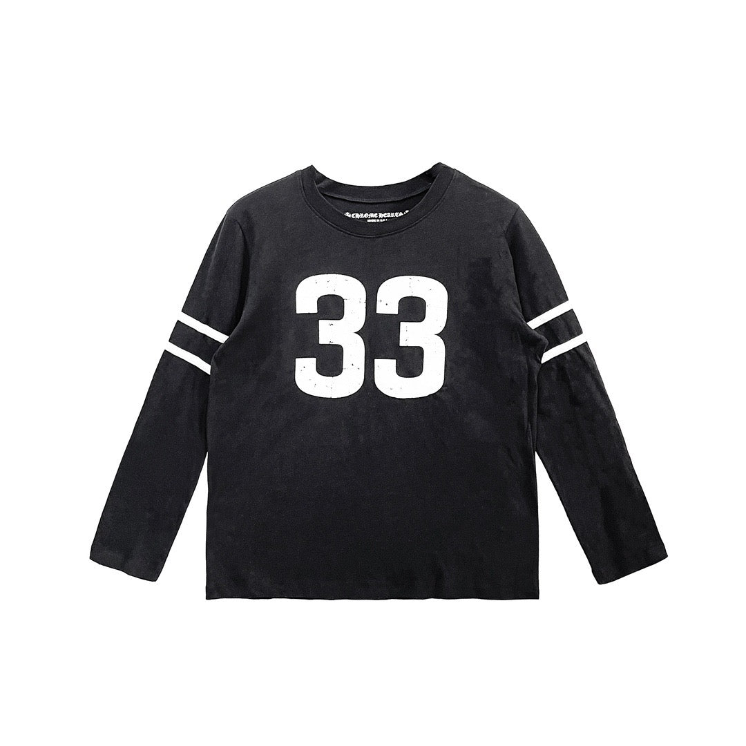 Chrome Hearts 33 Horseshoe Logo Long Sleeve Tee - SHENGLI ROAD MARKET