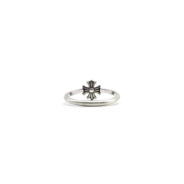 Chrome Hearts 925 Silver Bubblegum Cross Ring - SHENGLI ROAD MARKET