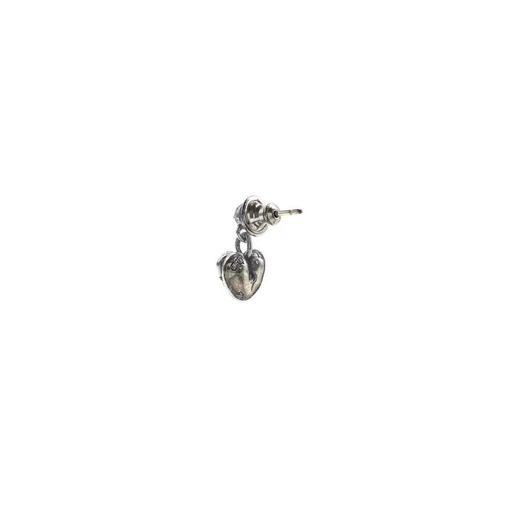 Chrome Hearts 925 Silver Vine Heart Drop Earring - SHENGLI ROAD MARKET