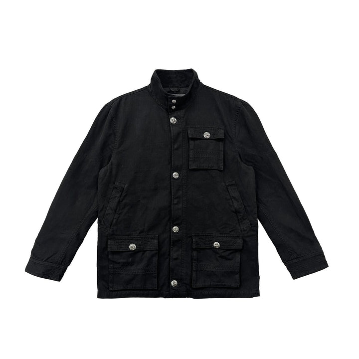 Chrome Hearts Black Cherry Bomb Military Blouson M65 Jacket - SHENGLI ROAD MARKET