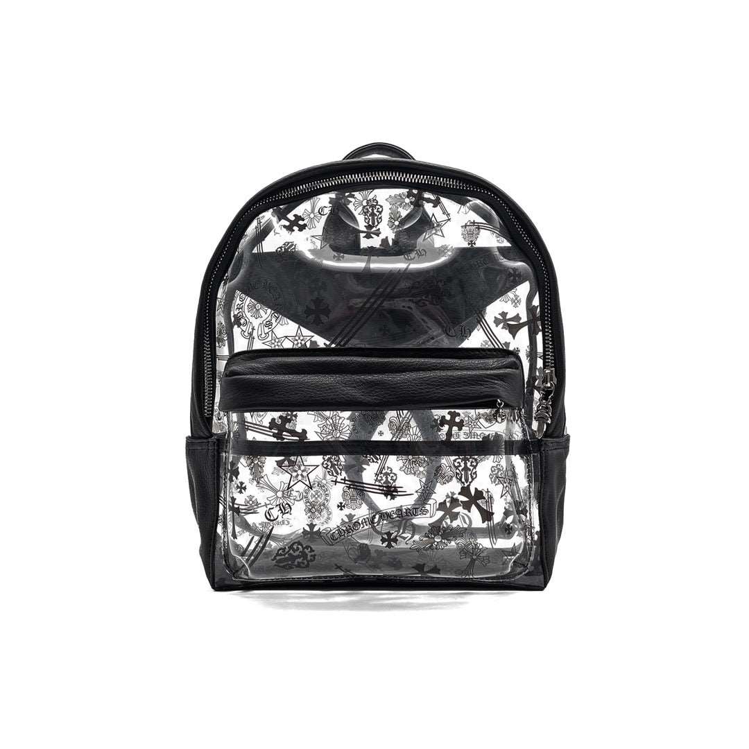 Black best sale pvc backpack