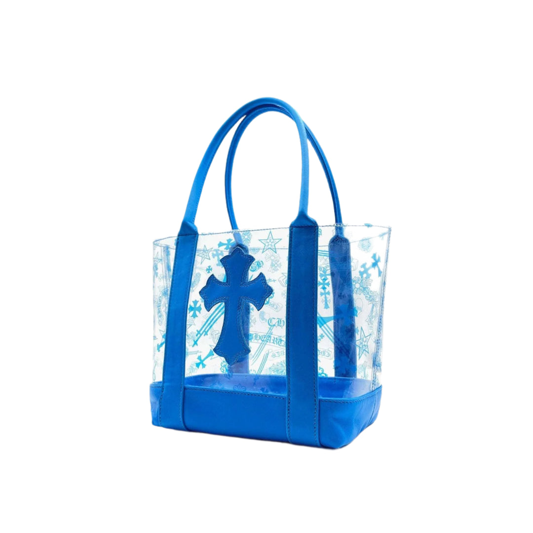 Chrome Hearts Blue Cross PVC Tote Bag - SHENGLI ROAD MARKET