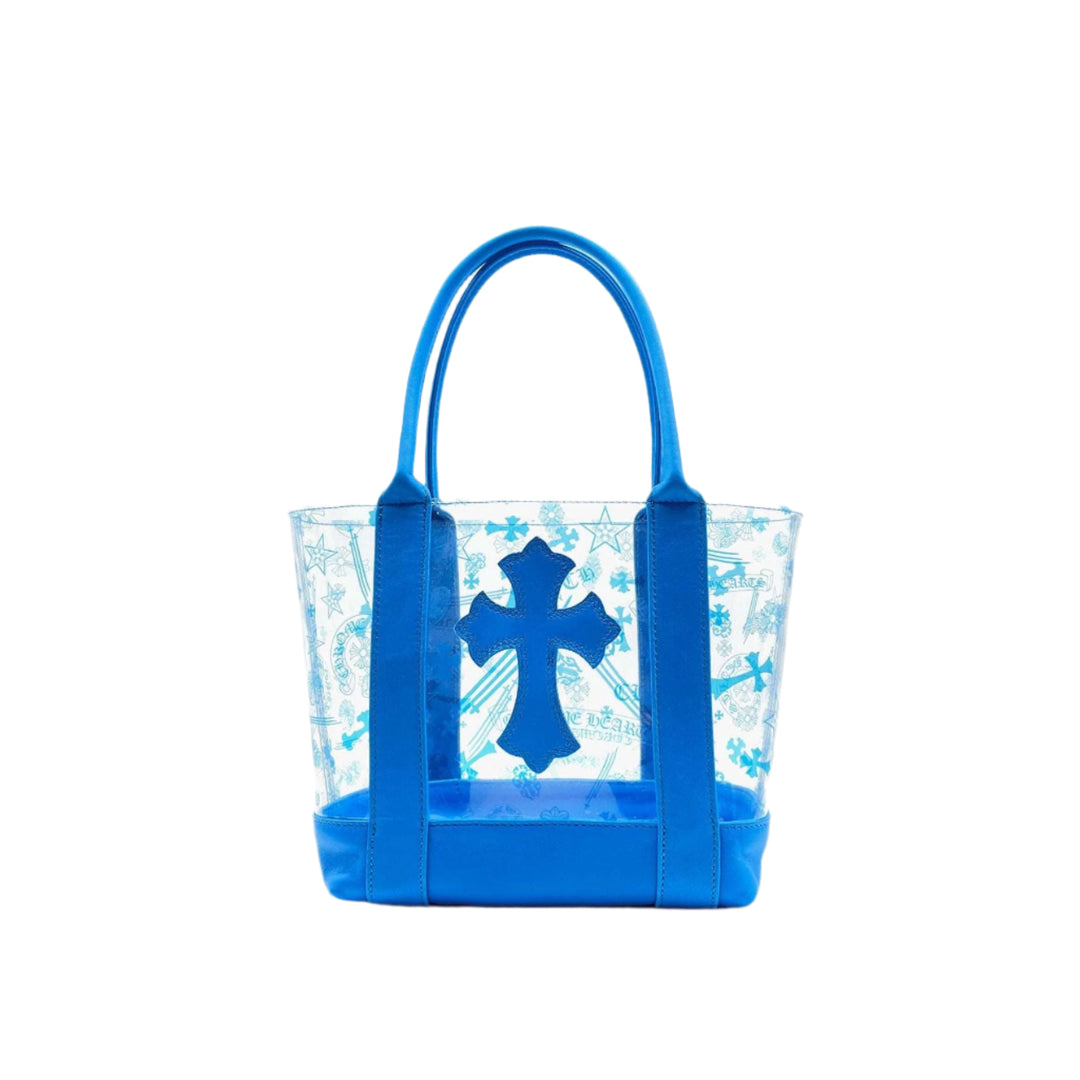 Chrome Hearts Blue Cross PVC Tote Bag - SHENGLI ROAD MARKET