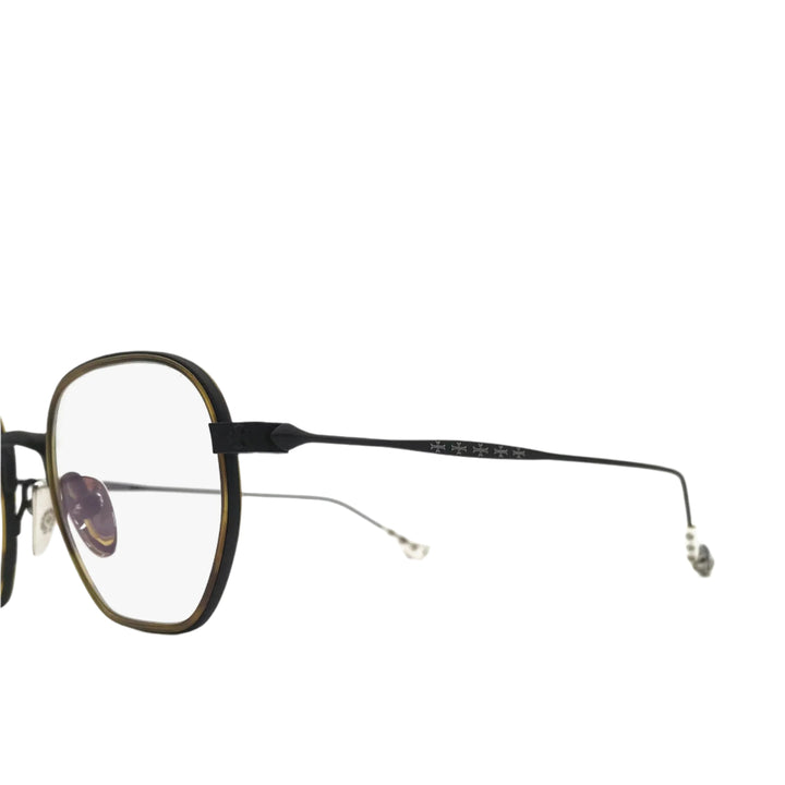 Chrome Hearts Bone Prone I BOS-MBK Matte Black Glasses Frame - SHENGLI ROAD MARKET