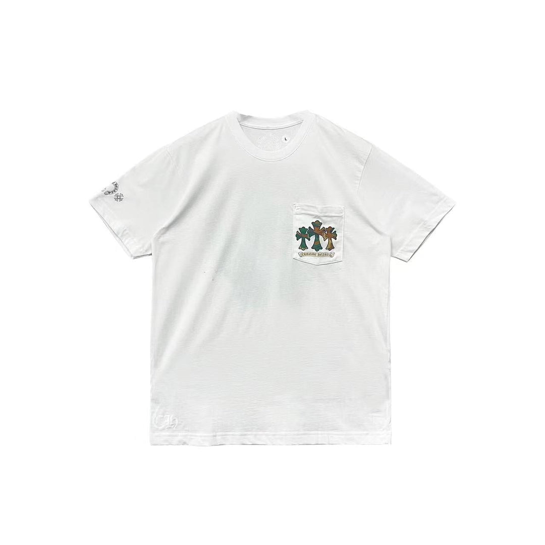 Chrome Hearts Camouflage Horseshoe Logo Short Sleeve Tee - SHENGLI ROAD MARKET