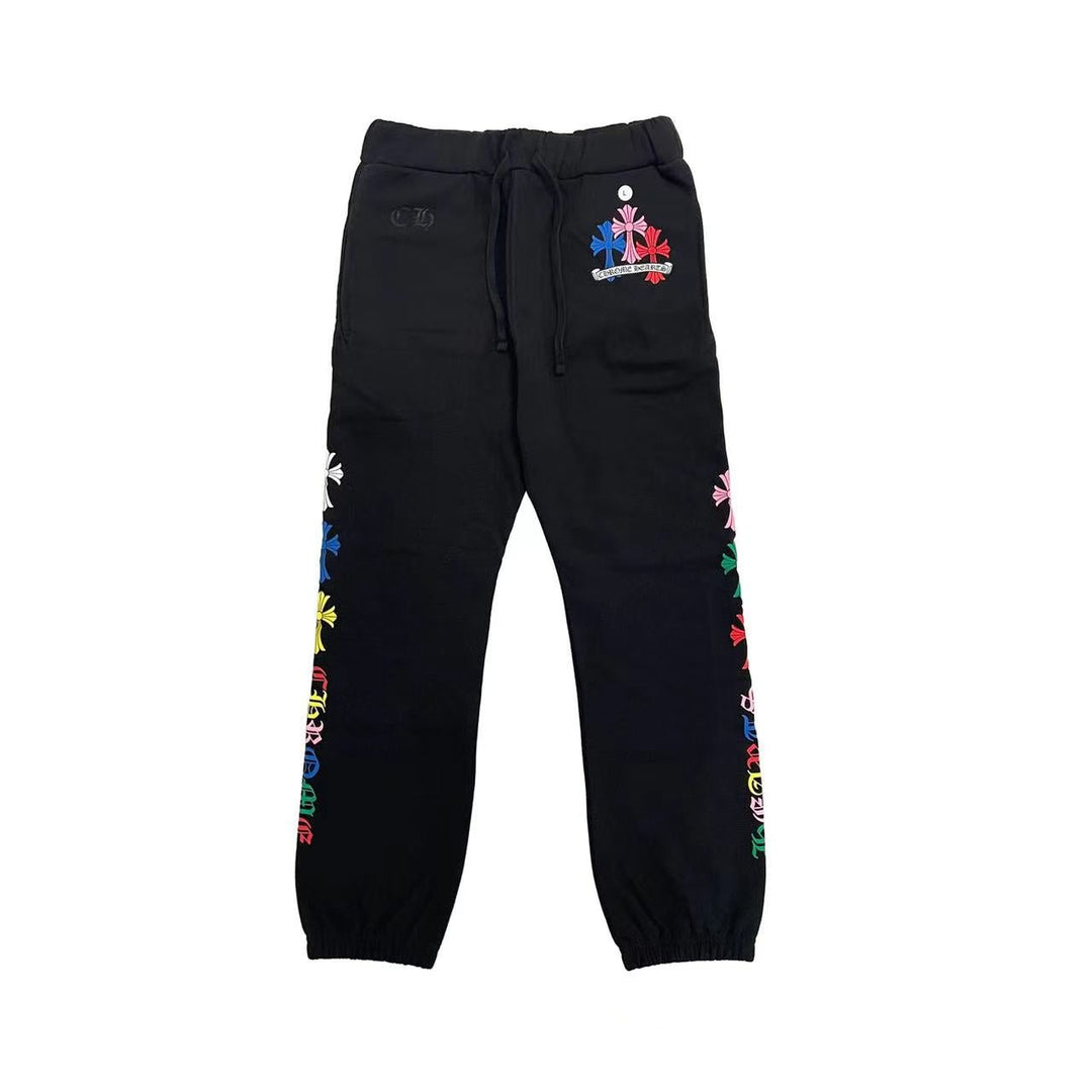 Chrome Hearts Color Cross Logo Pants - SHENGLI ROAD MARKET