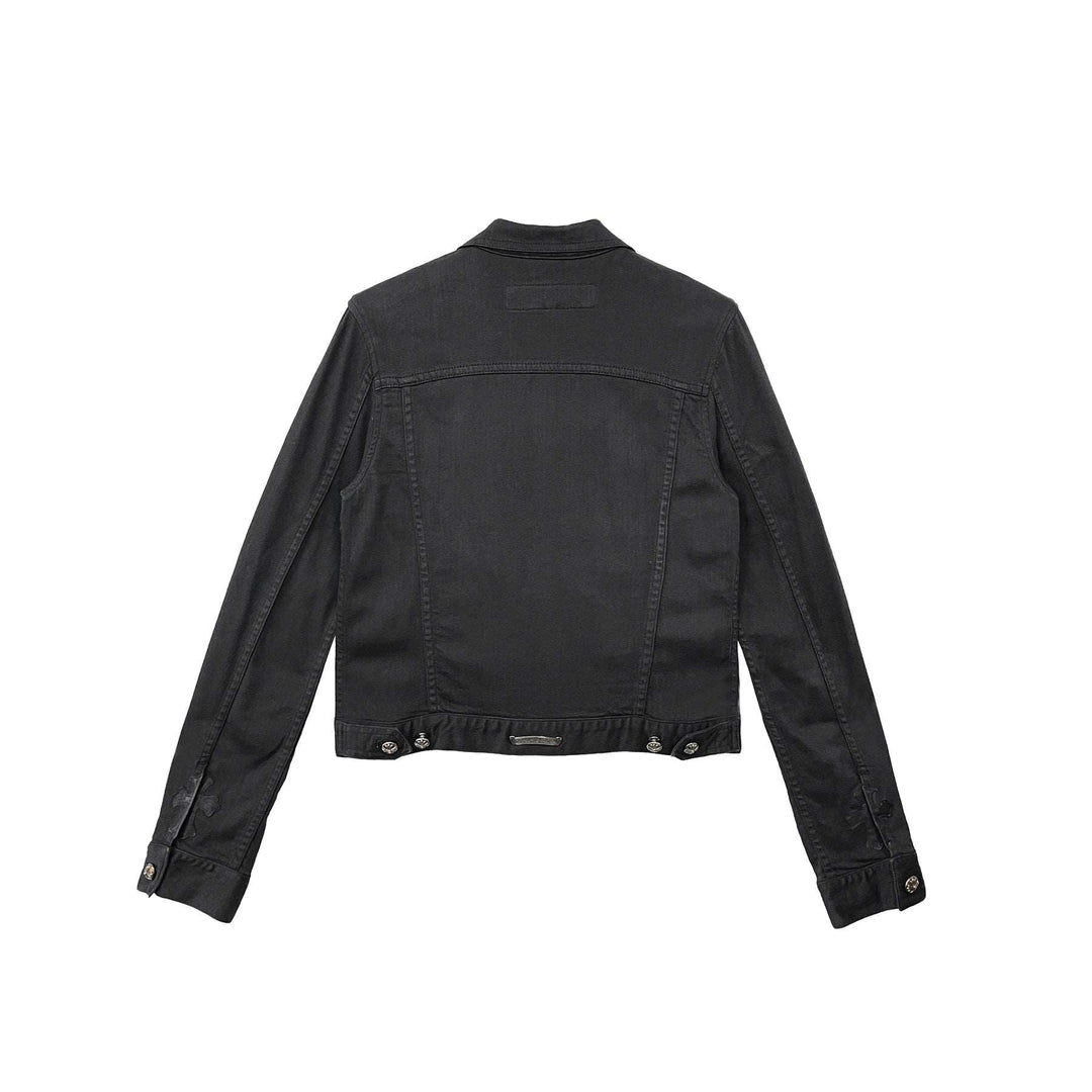 Chrome Hearts Cross Button Denim Jacket - SHENGLI ROAD MARKET
