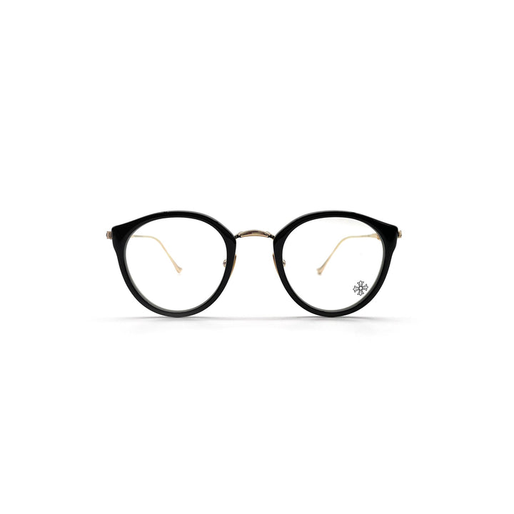 Chrome Hearts DIG BIG BK/GP Black&Gold Glasses Frame - SHENGLI ROAD MARKET