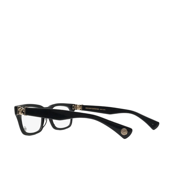 Chrome Hearts Gittinany-A BK-GP Black & Gold Glasses Frame - SHENGLI ROAD MARKET