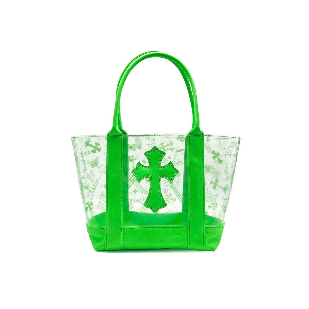 Buy Chrome Hearts TOTE MINI VINYL Cemetery Cross Patch Leather