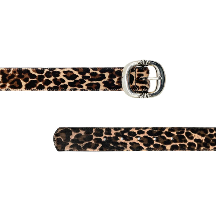 Chrome Hearts Leopard Pattern Silver Buckle Belt - SHENGLI ROAD MARKET