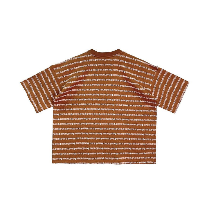 Chrome Hearts Limited Stripe Men's Short Sleeve Tee - SHENGLI ROAD MARKET