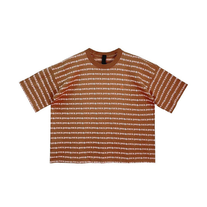 Chrome Hearts Limited Stripe Men's Short Sleeve Tee - SHENGLI ROAD MARKET