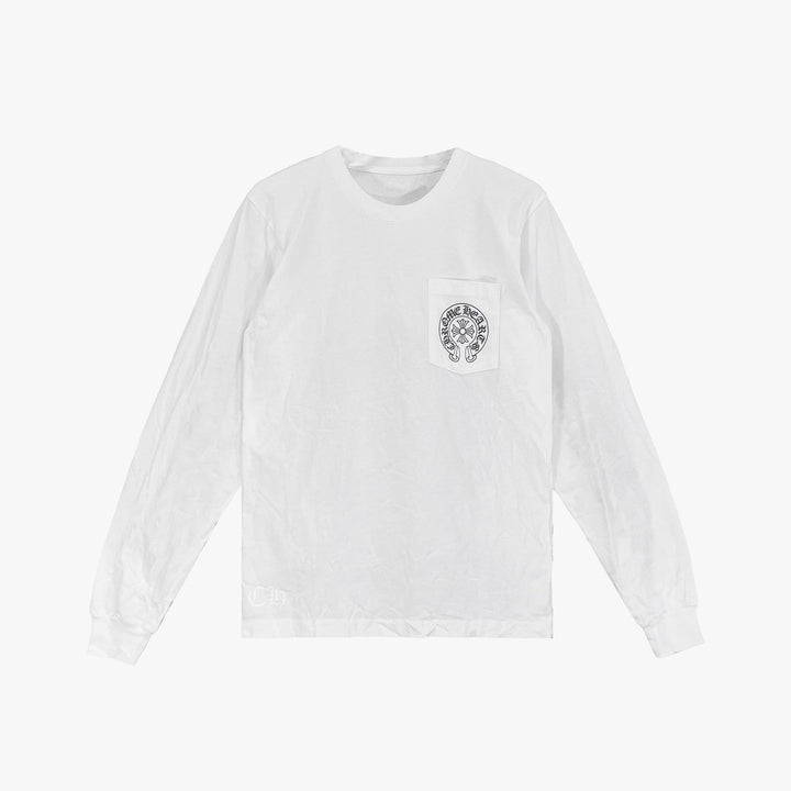 Chrome Hearts Los Angeles Exclusive Horseshoe Logo Long Sleeve T-shirt - SHENGLI ROAD MARKET