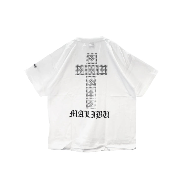 Chrome Hearts MALIBU Exclusive Cross Logo Short Sleeve T-shirt - SHENGLI ROAD MARKET
