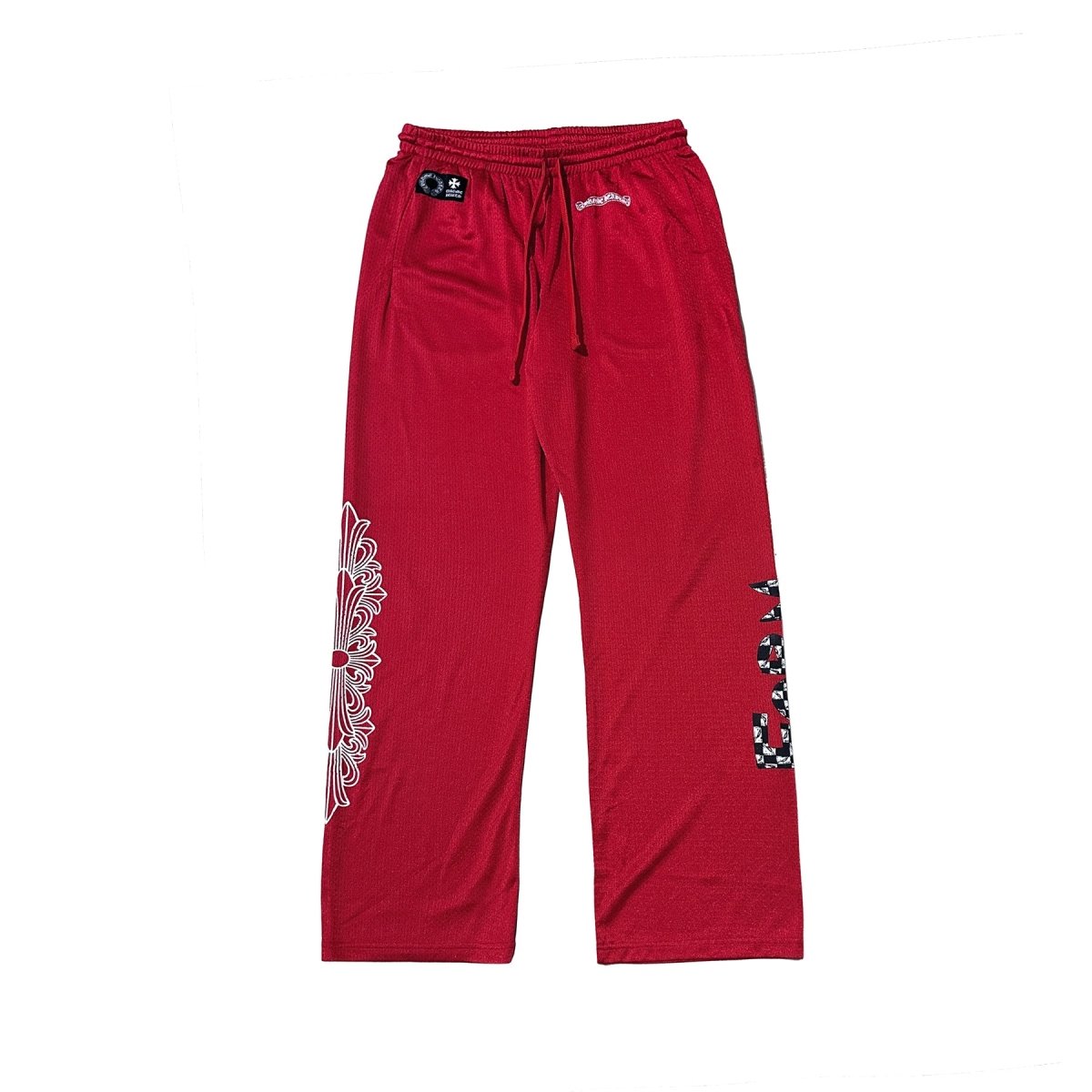 Off white chrome hearts pants best sale