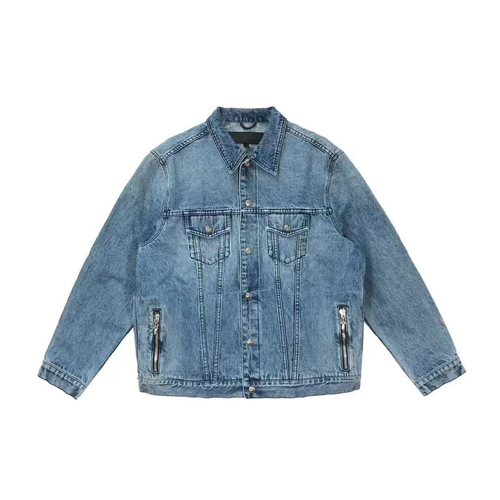 Chrome Hearts Motorbreath Denim Jacket - SHENGLI ROAD MARKET