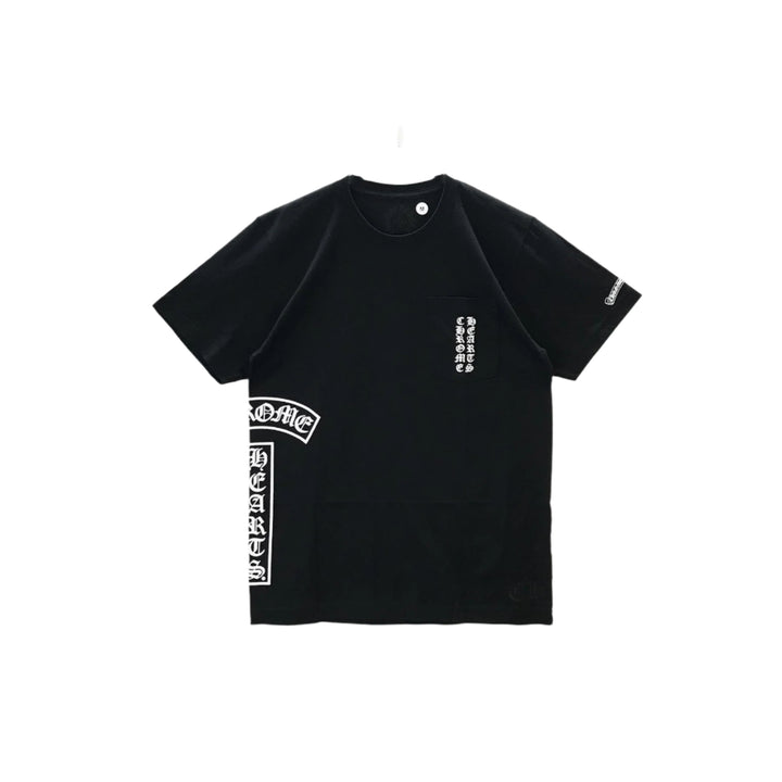 Chrome Hearts Side T Bar Script Logo Short Sleeve T-shirt - SHENGLI ROAD MARKET