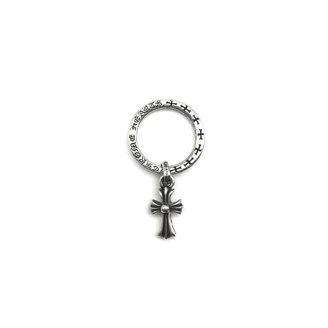 CHROME HEARTS (クロムハーツ) シルバー ベイビーファット ドロップ リング