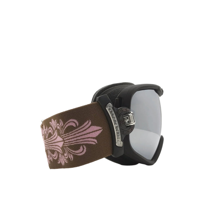 Chrome Hearts SILVER MORNING Classic Brown Ski Goggles - SHENGLI ROAD MARKET
