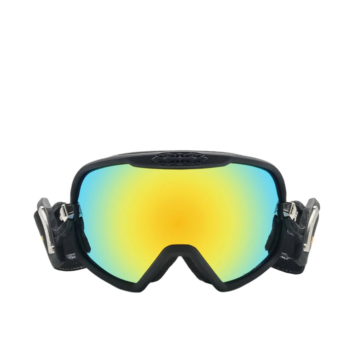 Chrome Hearts SILVER MORNING Faded Black Ski Goggles - SHENGLI ROAD MARKET