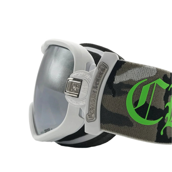 Chrome Hearts SILVER MORNING White Out Ski Goggles - SHENGLI ROAD MARKET