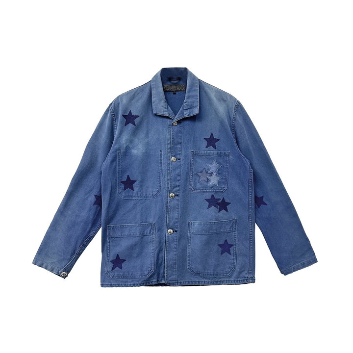 Chrome Hearts Star Patch French Work Jacket - SHENGLI ROAD MARKET