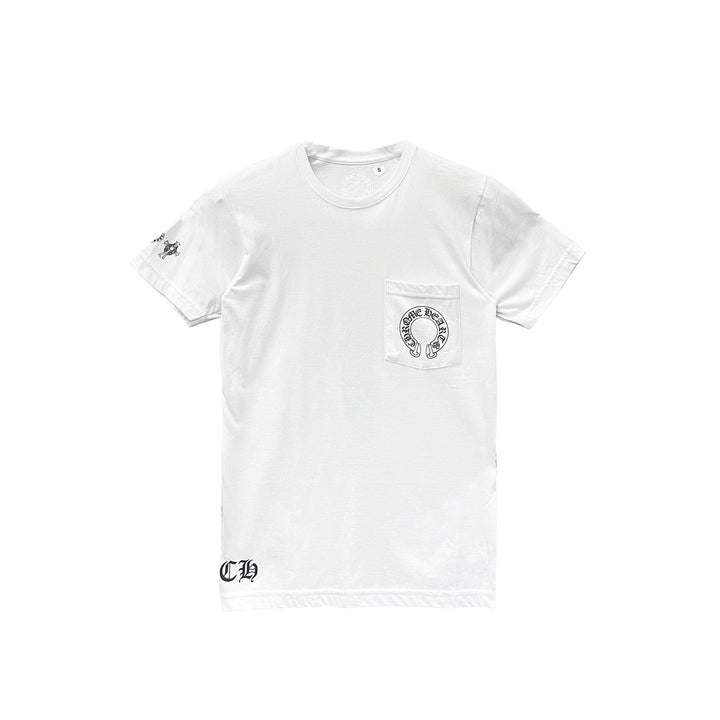 Chrome Hearts T Bar Logo Short Sleeve Tee - SHENGLI ROAD MARKET