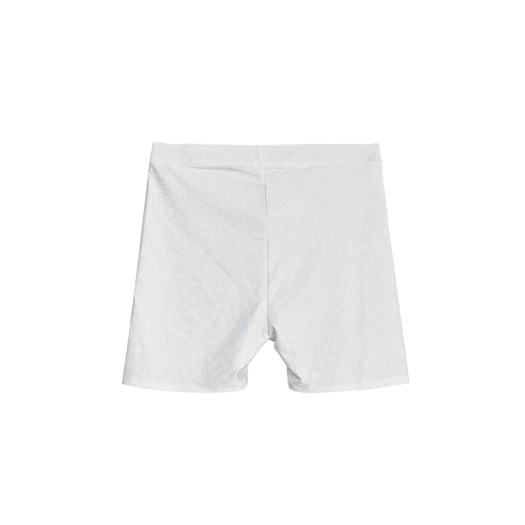 Chrome Hearts White Horseshoe Logo Biking Shorts - SHENGLI ROAD MARKET