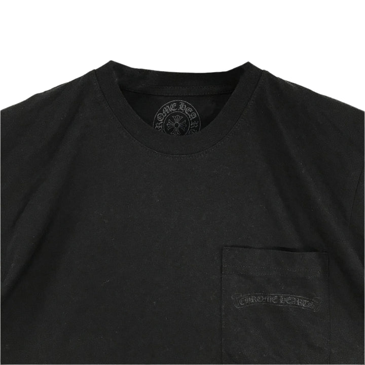 Chrome Hearts Yellow Dagger Logo Short Sleeve T-shirt - SHENGLI ROAD MARKET