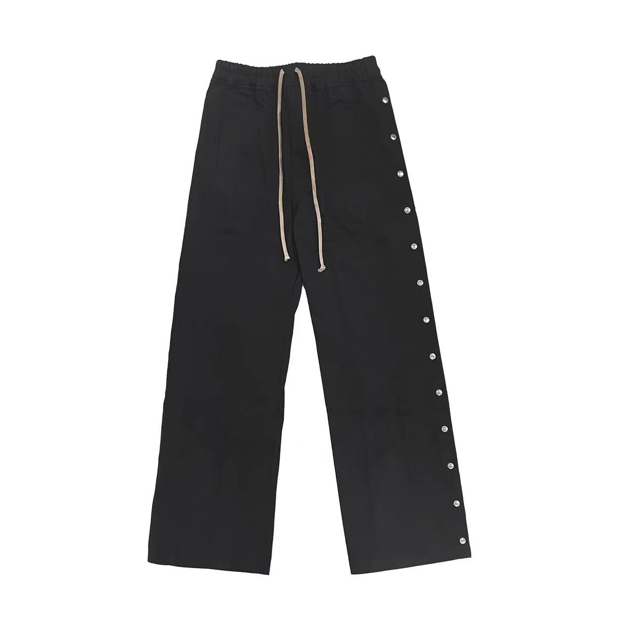 RICK OWENS DRKSHDW Luxor Pusher Wide-Leg Trousers - SRM – SHENGLI