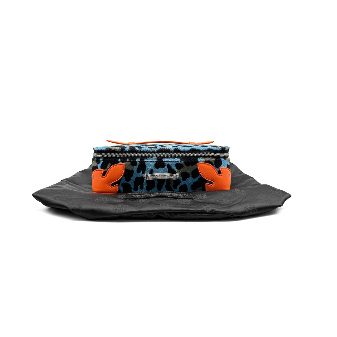 크롬하츠 블루 레오파드 플레임 주얼리 케이스