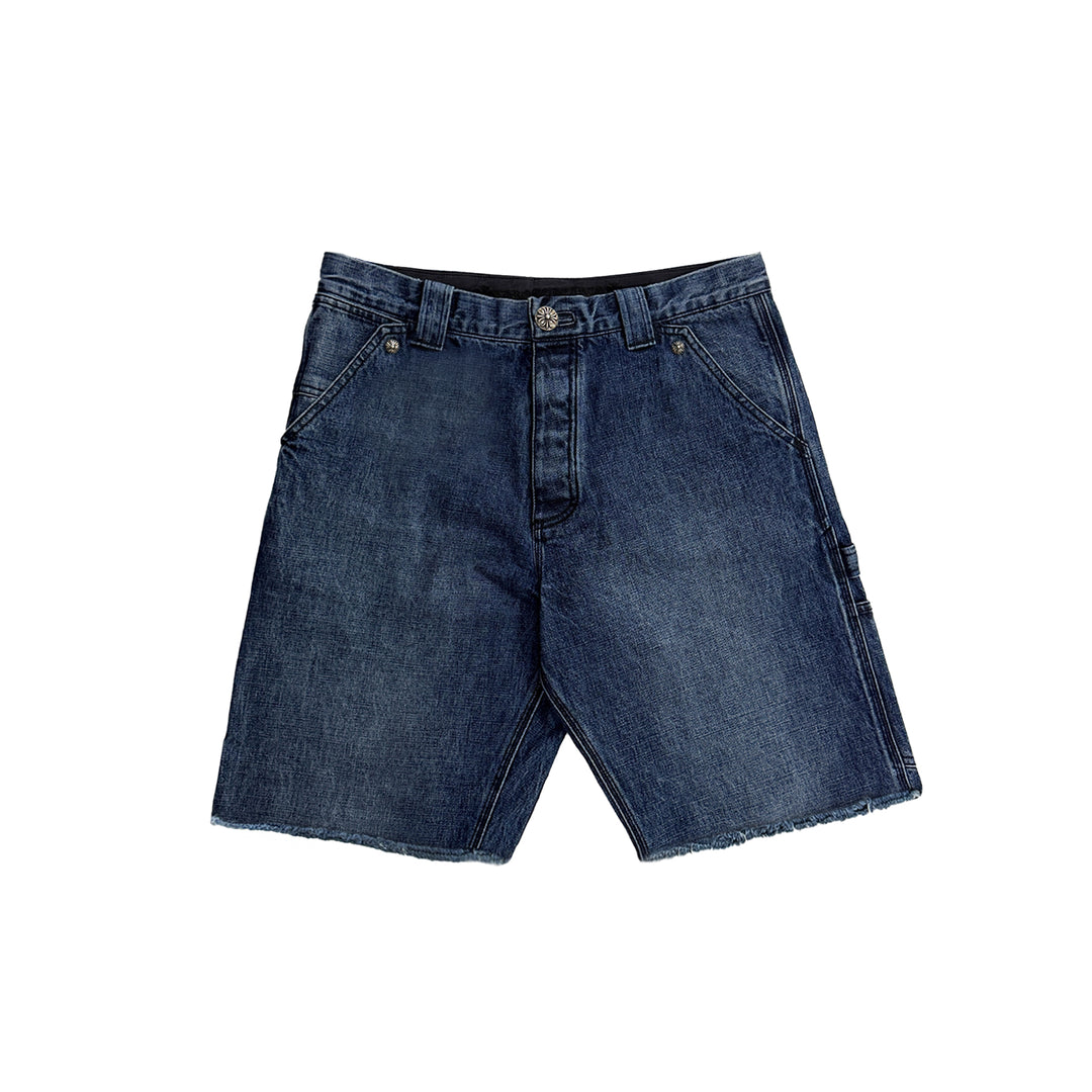 Chrome Hearts Washed Denim Carpenter Shorts