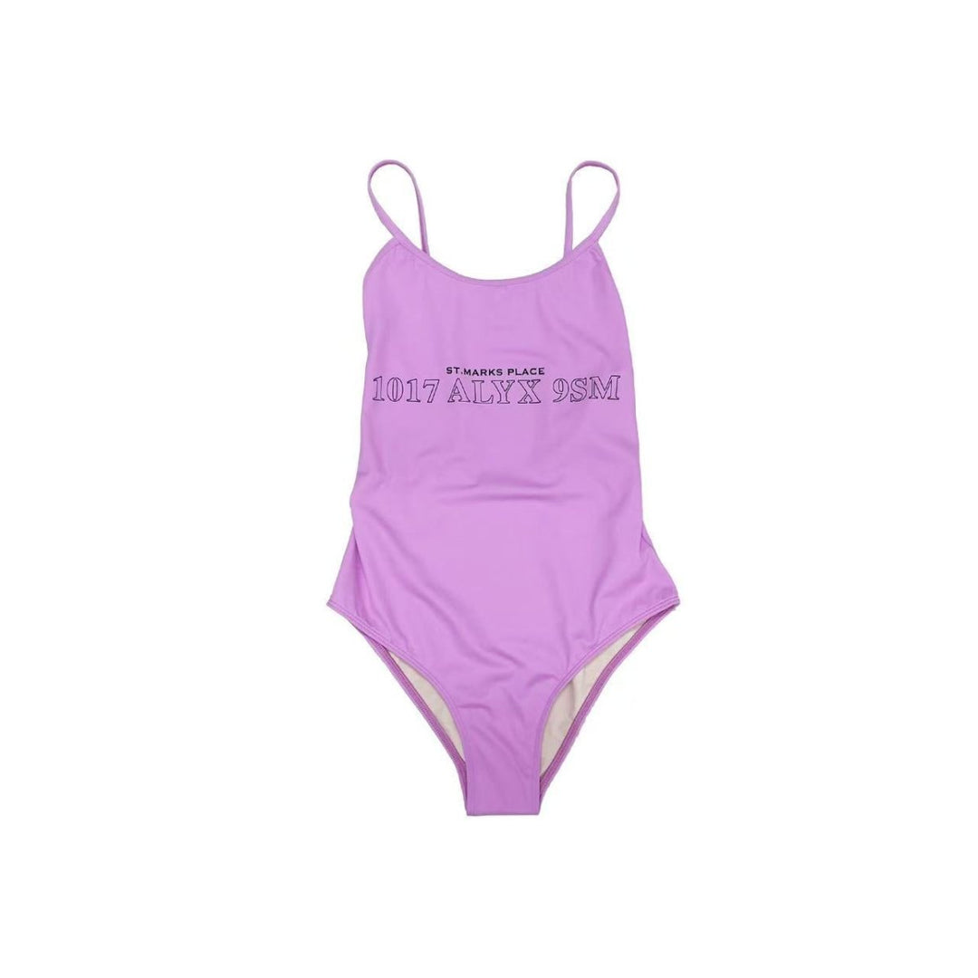 1017 ALYX 9SM Mauve Women's One - piece Swimsuits - SHENGLI ROAD MARKET