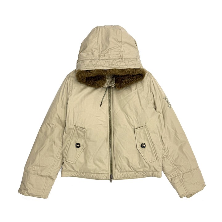 BURBERRY Beige M Down Jacket