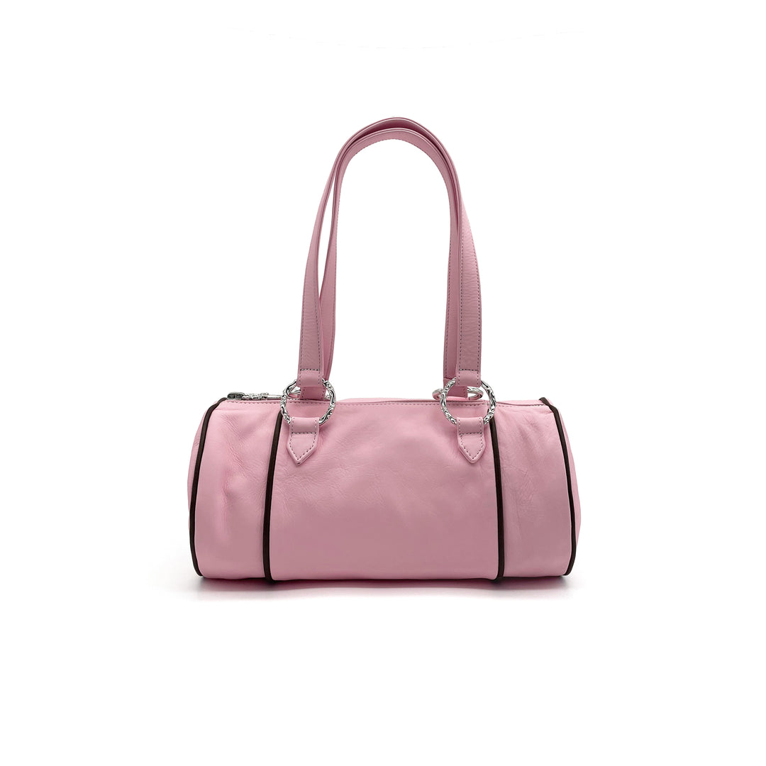 크롬하츠 도미노 묘지 크로스 핑크 버킷백