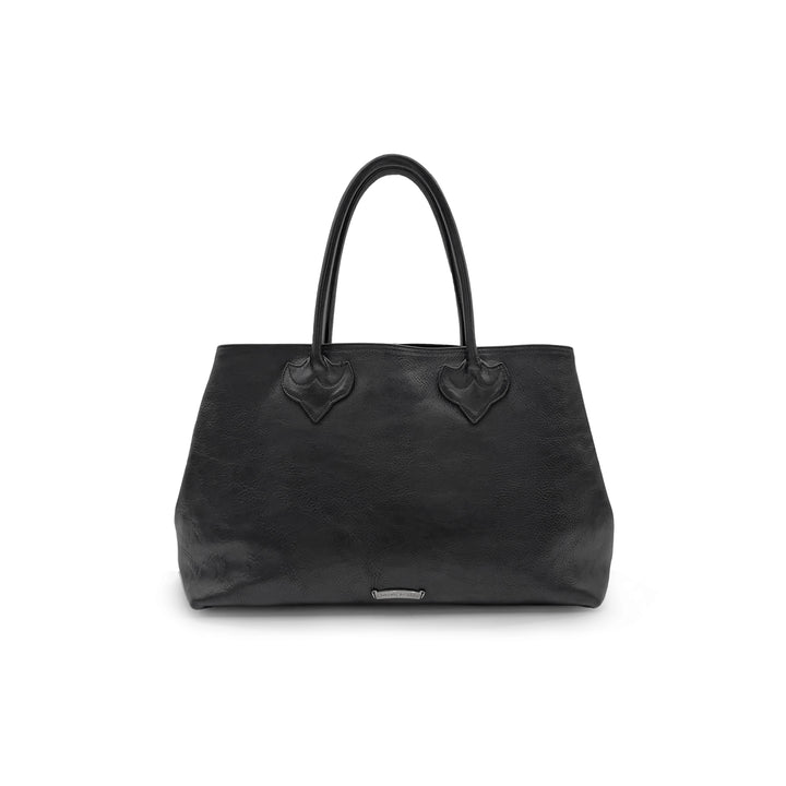 Chrome Hearts Cemetery Cross Patch Tote Bag
