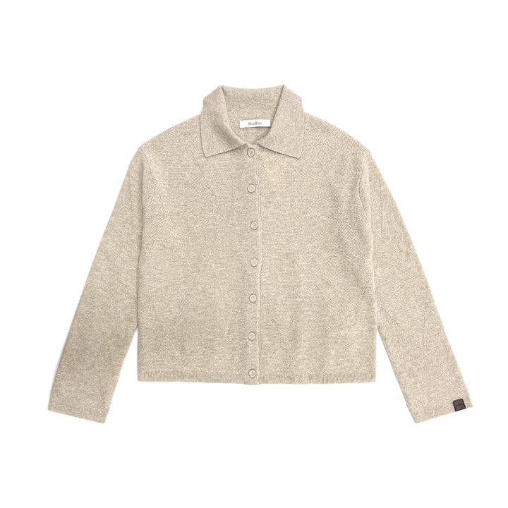 MAXMARA Beige Mxpbombo Cardigan