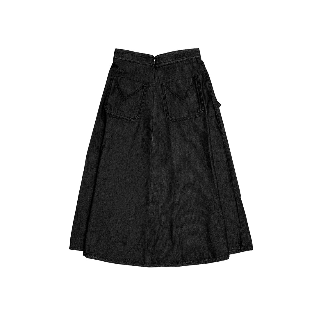 MAXMARA Navy Mxmvisone Skirt